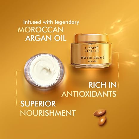Lakme Absolute Argan Oil Radiance Oil|in|Creme